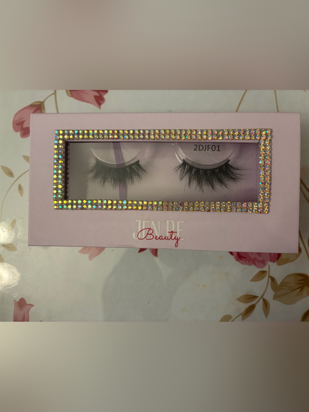 Pink False Eyelashes - Dramatic 2D Style